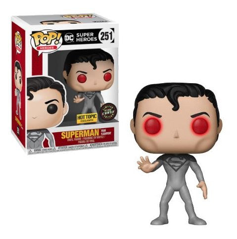 Funko POP! DC Heroes Superman Flashpoint Hot Topic Exclusive Glow Chase