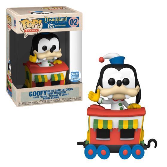 Funko POP! Disney 65th Anniversary Goofy on the Casey Jr. Circus Train Attraction