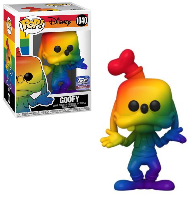 Funko POP! Disney Goofy Pride Rainbow Funko Hollywood Exclusive