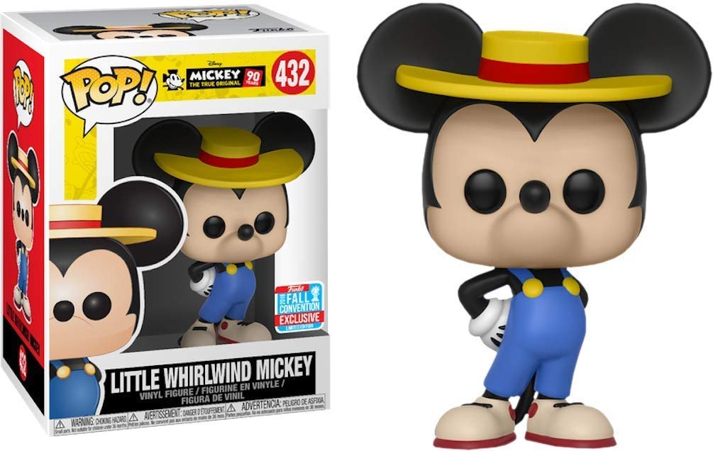 Funko POP! Disney Mickey Mouse Little whirlwind Mickey Fall Convention Exclusive