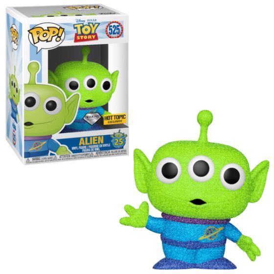 Funko POP! Disney Pixar Toy Story Alien Diamond Collection Hot Topic Exclusive