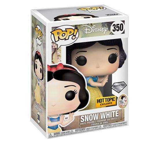 Funko POP! Disney Snow White and the Seven Dwarfs Snow White Diamond Collection Hot Topic Exclusive