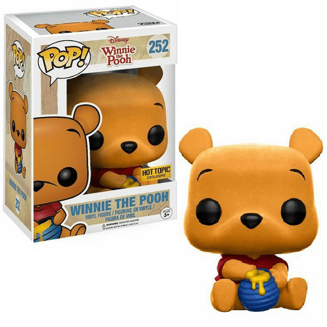 Funko POP! Disney Winnie the Pooh Flocked Hot Topic Exclusive