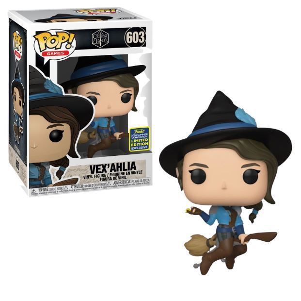 Funko POP! Games Critical Role Vex'Ahlia on Broom Summer Convention Exclusive