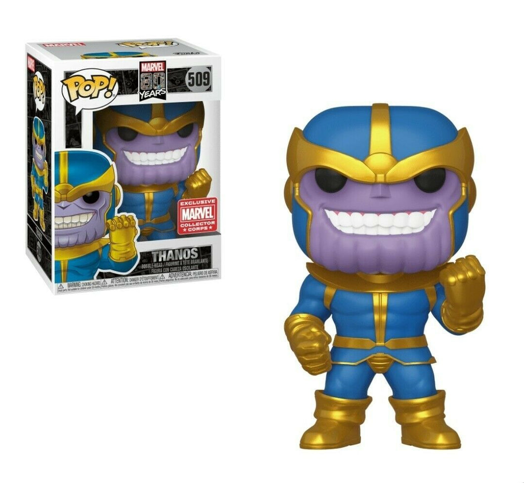 Funko POP! Marvel 80th Anniversary Thanos Collectors Corps Exclusive