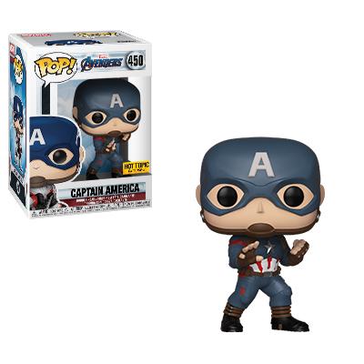 Funko POP! Marvel Avengers Captain America Action Pose Hot Topic Exclusive