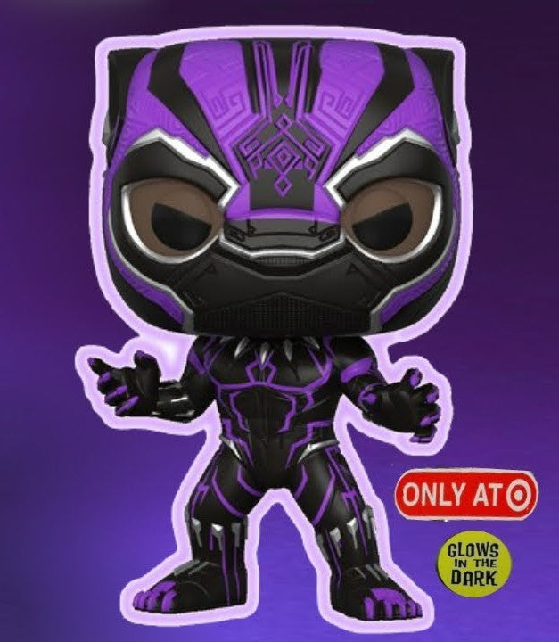 Funko POP! Marvel Black Panther Glow in the Dark Target Exclusive