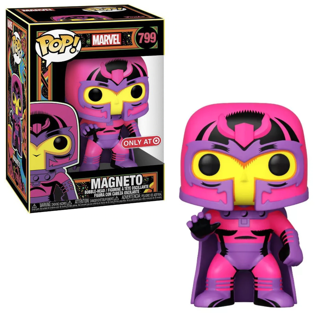 Funko POP! Marvel X-Men Magneto Black Light Target Exclusive