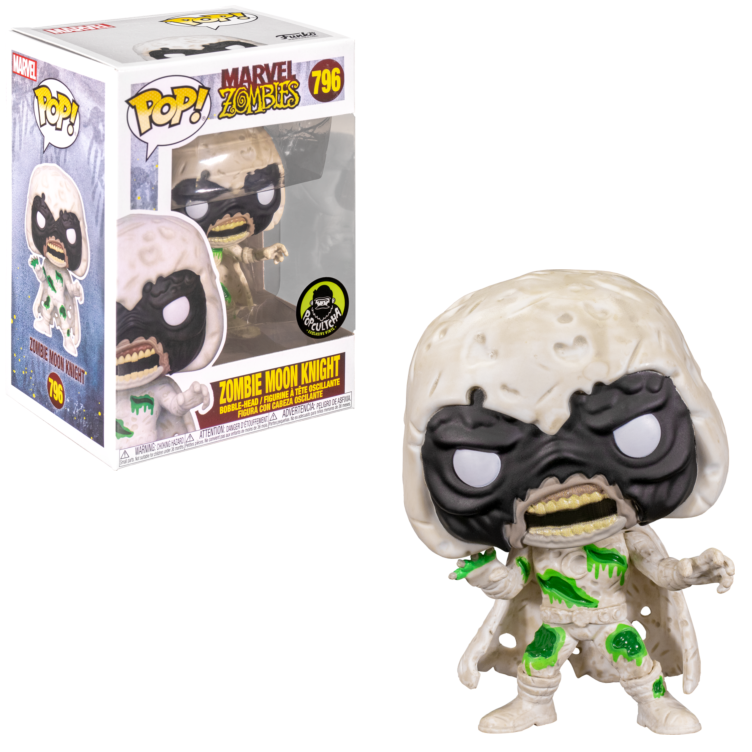 Funko POP! Marvel Zombies Zombie Moon Knight Popcultcha Exclusive