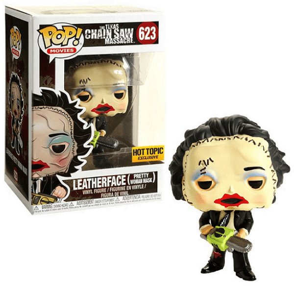 Funko POP! Movies The Texas Chainsaw Massacre Leatherface Pretty Woman Mask Hot Topic Exclusive