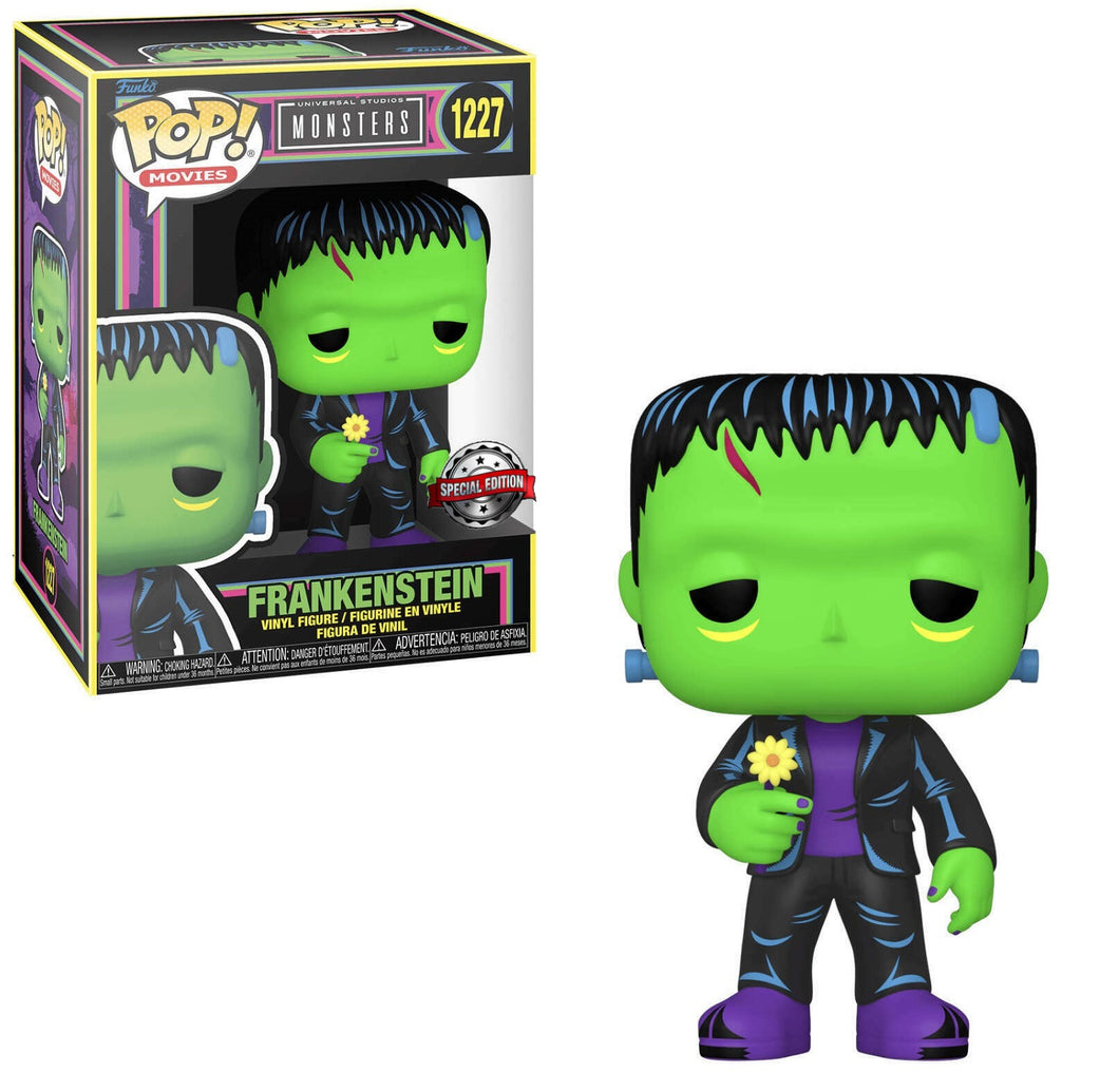 Funko POP! Movies Universal Monsters Frankenstein Blacklight Exclusive