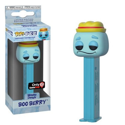 Funko POP! PEZ Ad Icons Monster Cereals Boo Berry GameStop Exclusive