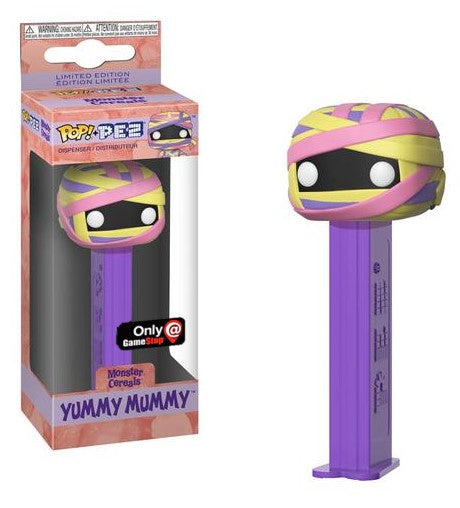Funko POP! PEZ Ad Icons Monster Cereals Yummy Mummy GameStop Exclusive