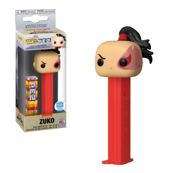 Funko POP! PEZ Avatar The Last Airbender Zuko Funko Shop Exclusive