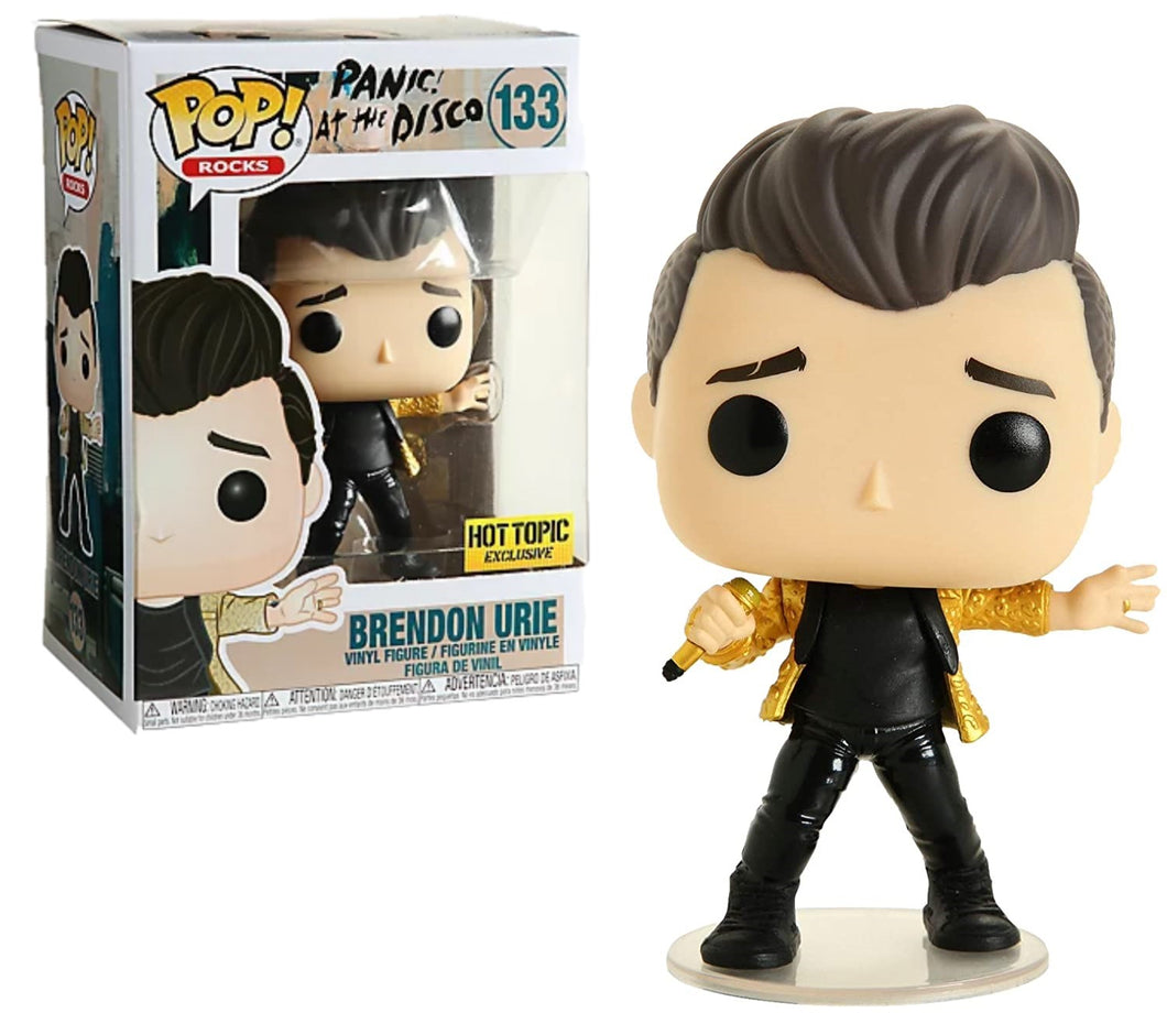 Funko POP! Rocks Panic At The Disco Brendon Urie Hot Topic Exclusive