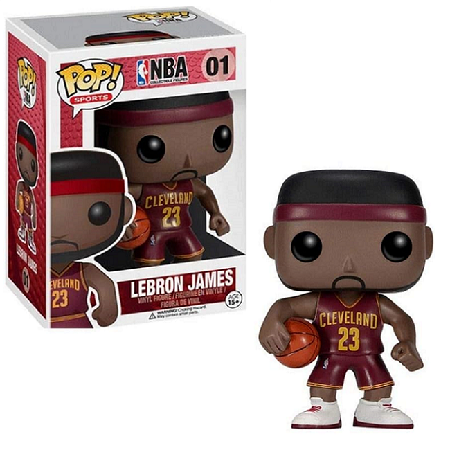 Funko POP! Sports NBA Basketball Cleveland Cavaliers LeBron James