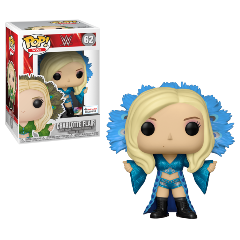 Funko POP! Sports WWE Charlotte Flair Blue Outfit Foot Locker Exclusive