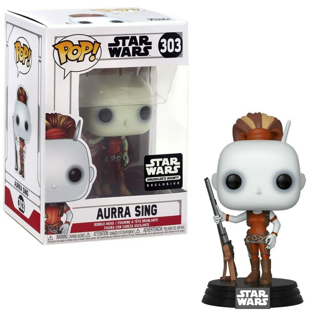 Funko POP! Star Wars Aurra Sing Smugglers Bounty Exclusive