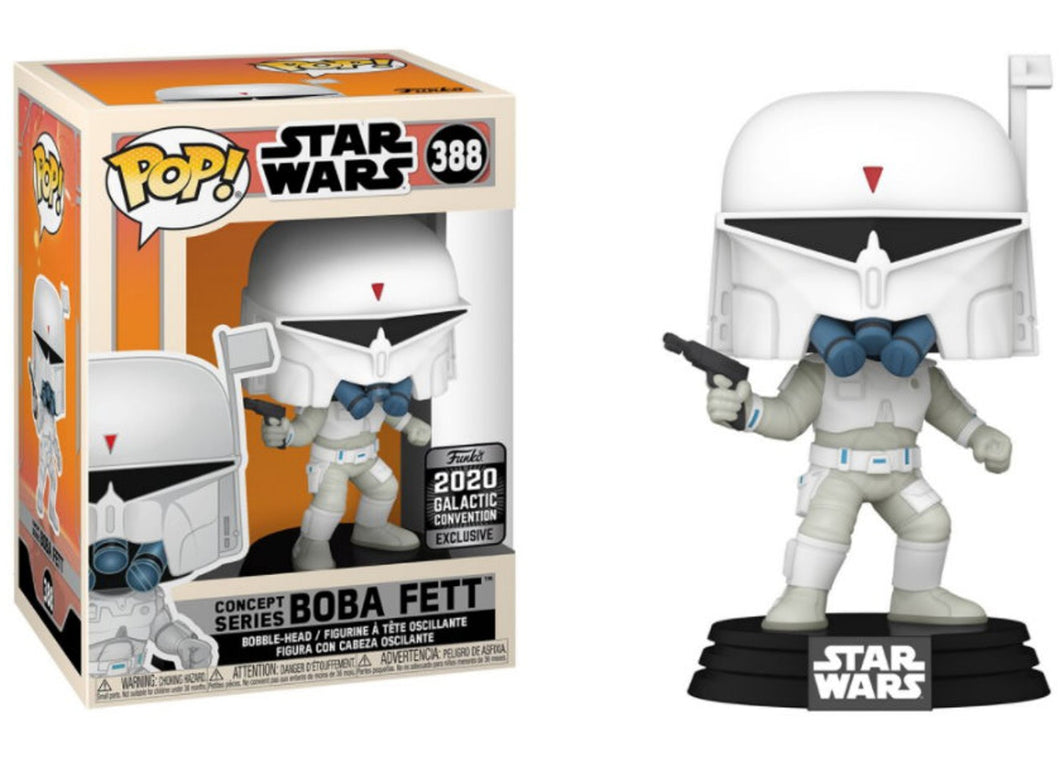 Funko POP! Star Wars Boba Fett Concept Series Galactic Convention Exclusive