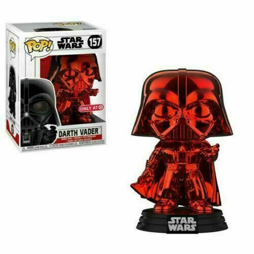 Funko POP! Star Wars Darth Vader Red Chrome Target Exclusive