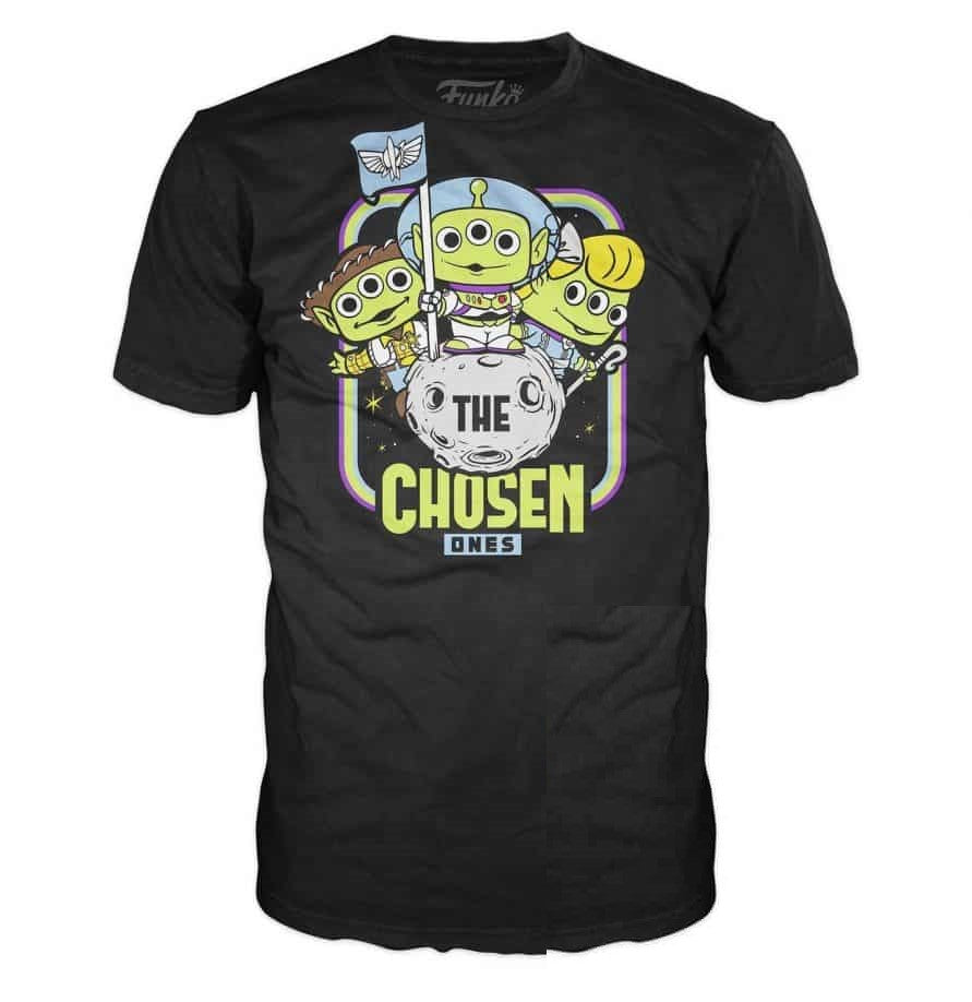 Funko POP! Tees Shirt Disney Pixar Alien Remix The Chosen Ones