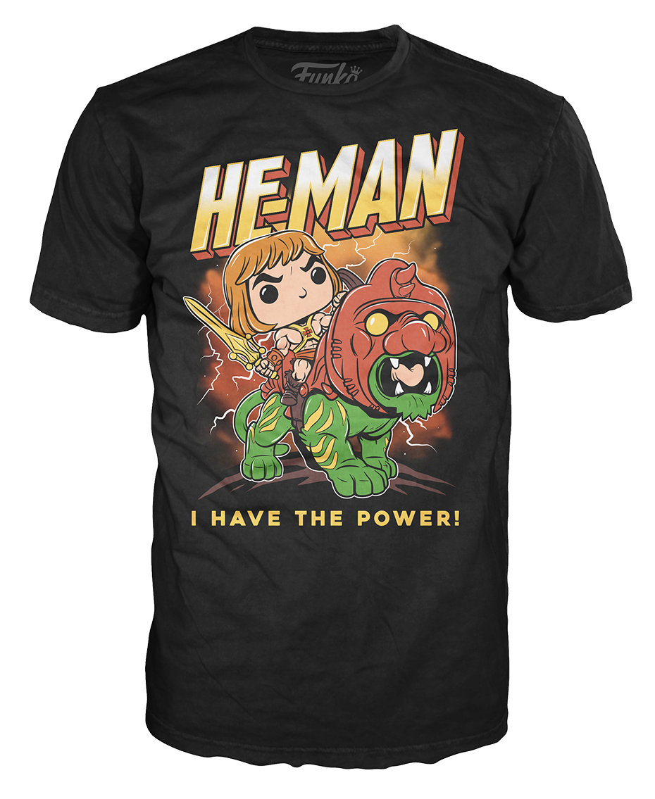 Funko POP! Tees Shirt Television Masters of the Universe He-Man
