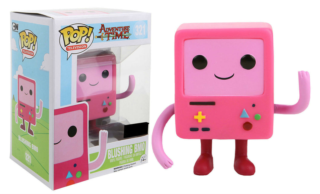 Funko POP! Television Adventure Time Blushing BMO Convention Exclusive