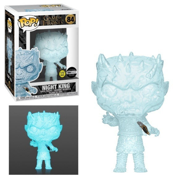Funko POP! Television Game of Thrones Night King with Knife Glow in the Dark HBO Shop Exclusive