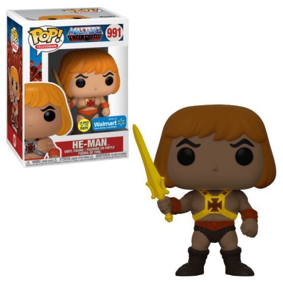 Funko POP! Television Masters of the Universe He-Man Glow in the Dark Walmart Exclusive