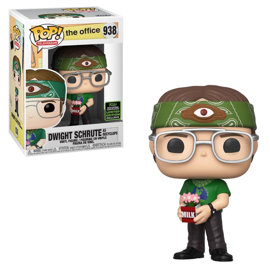 Funko POP! Television The Office Dwight Schrute as Recyclops Spring Convention