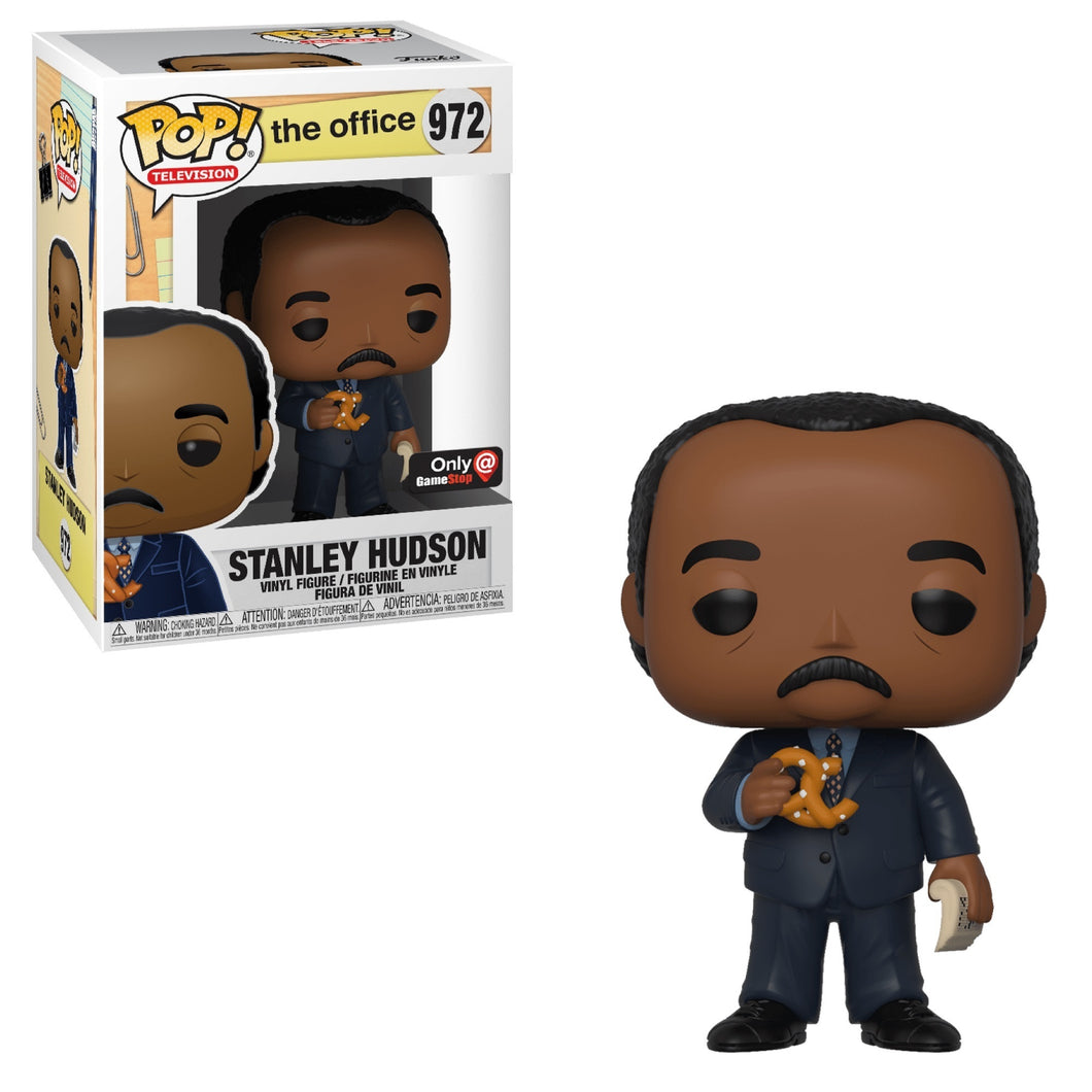 Funko POP! Television The Office Stanley Hudson with Pretezel GameStop Exclusive