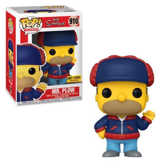 Funko POP! Television The Simpsons Homer as Mr. Plow Hot Topic Exclusive