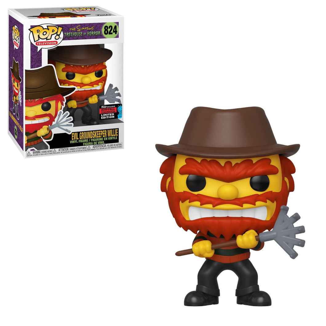 Funko POP! Television The Simpsons Treehouse of Horror Evil Groundskeeper Willie Fall Convention