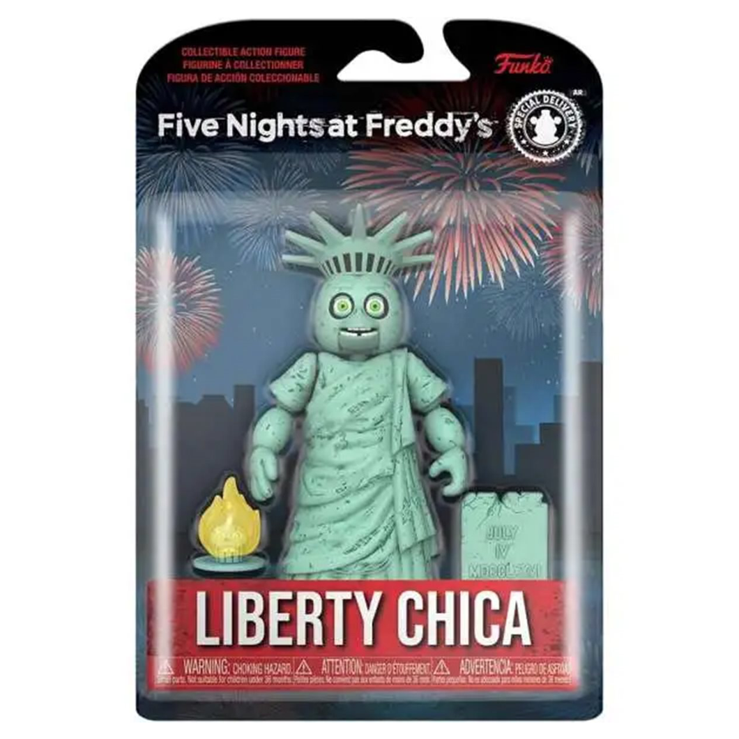 Funko FNAF Five Nights at Freddys Liberty Chica Action Figure Exclusive