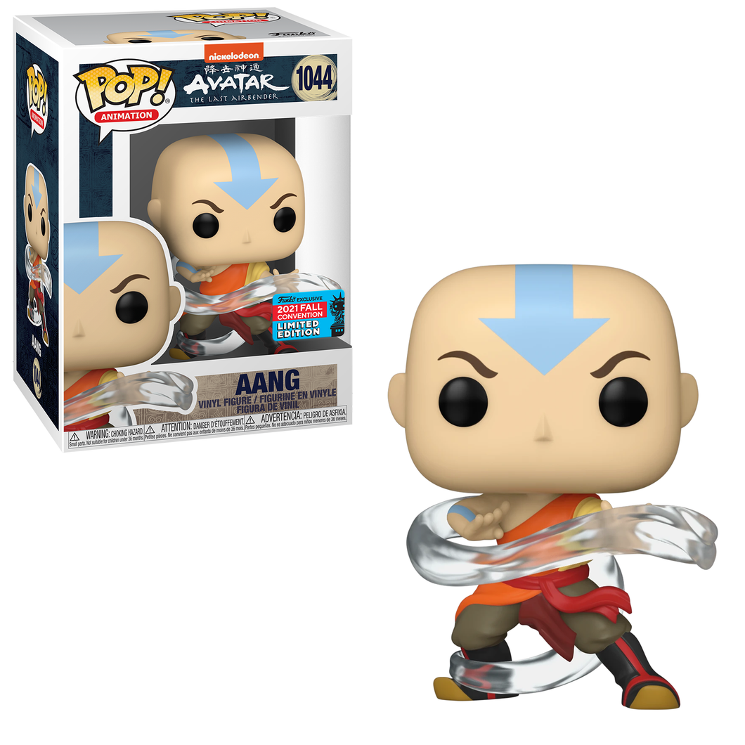 Funko POP! Animation Avatar the Last Airbender Aang Fall Convention Exclusive