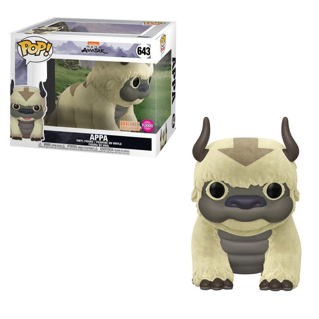 Funko POP! Animation Avatar the Last Airbender Appa Flocked BoxLunch Exclusive
