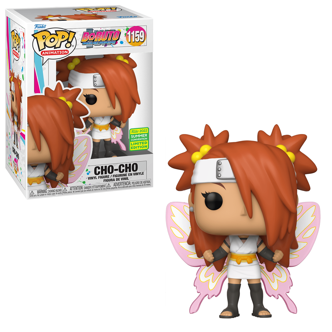 Funko POP! Animation Boruto Naruto Next Generation Cho-Cho Butterfly 2022 Summer Convention Exclusive