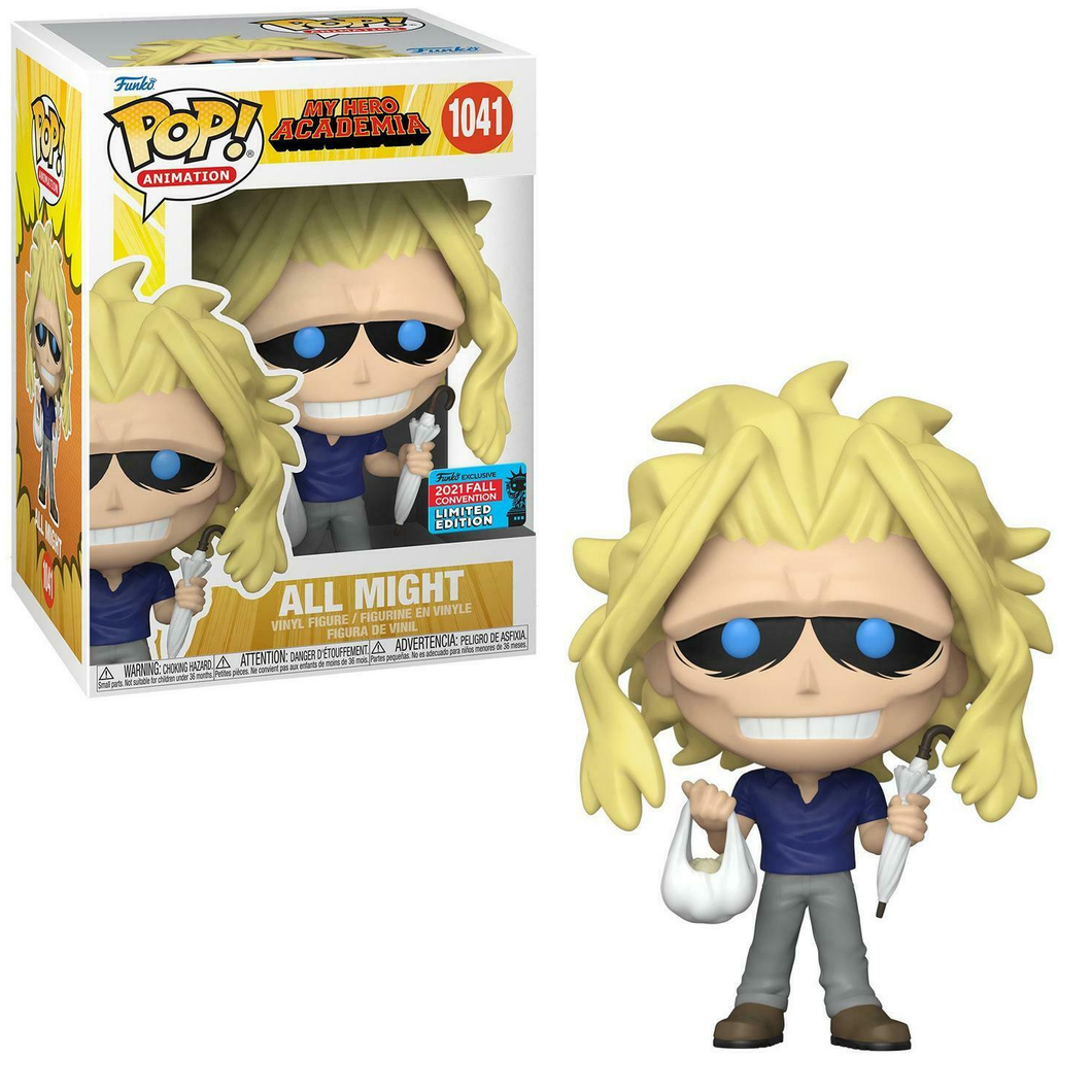 Funko POP! Animation My Hero Academia All Might Bag and Umbrella 2021 Fall Convention Exclusive