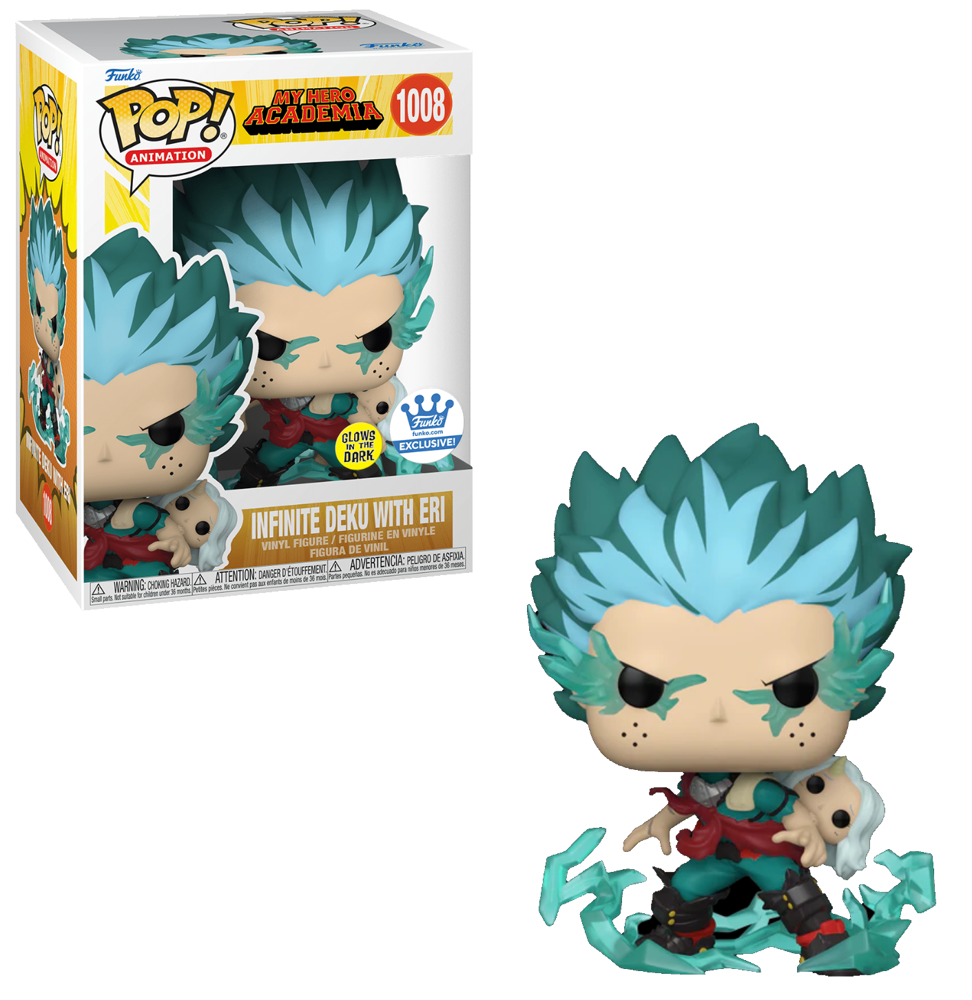 Funko POP! Animation My Hero Academia Infinite Deku with Eri Glow