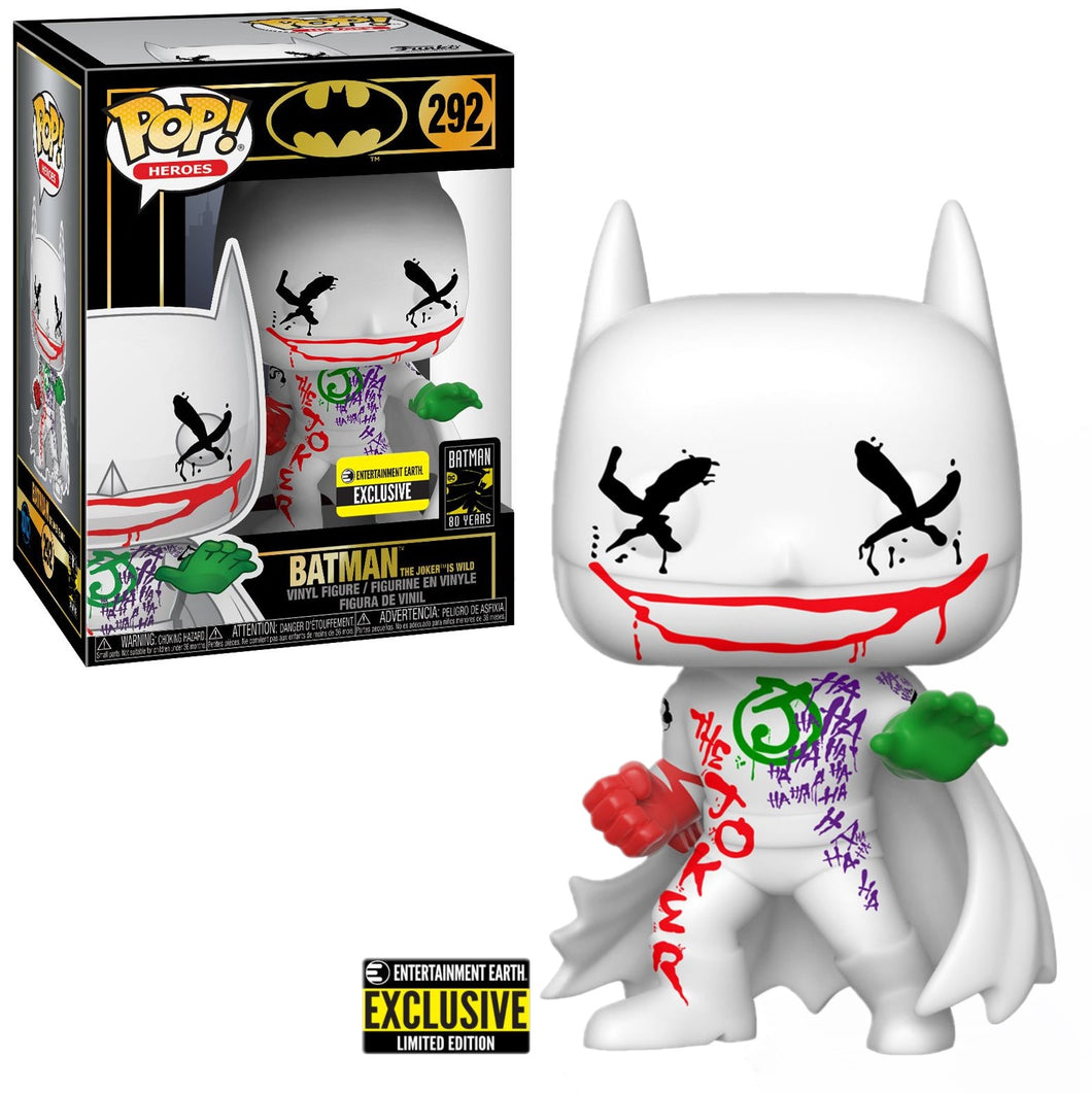 Funko POP! DC Heroes Batman The Joker is Wild Entertainment Earth EE Exclusive