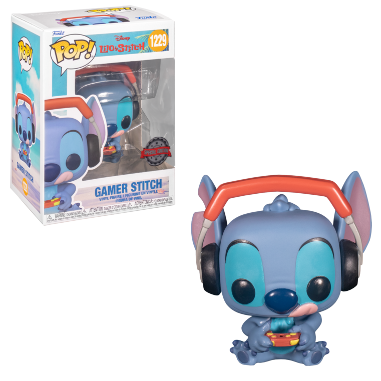 Funko POP! Disney Lilo & Stitch Gamer Stitch Exclusive