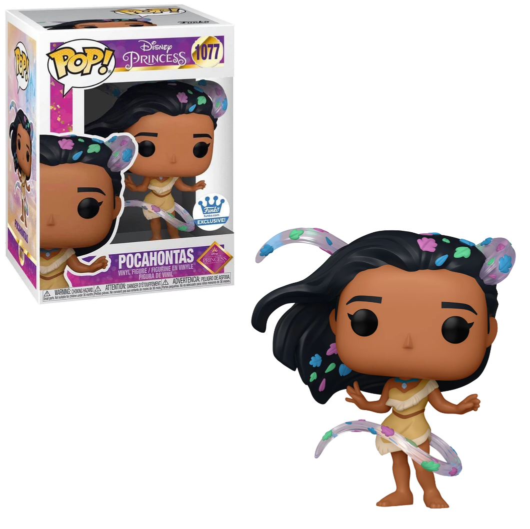 Funko POP! Disney Ultimate Princess Pocahontas with Leaves Funko Shop Exclusive