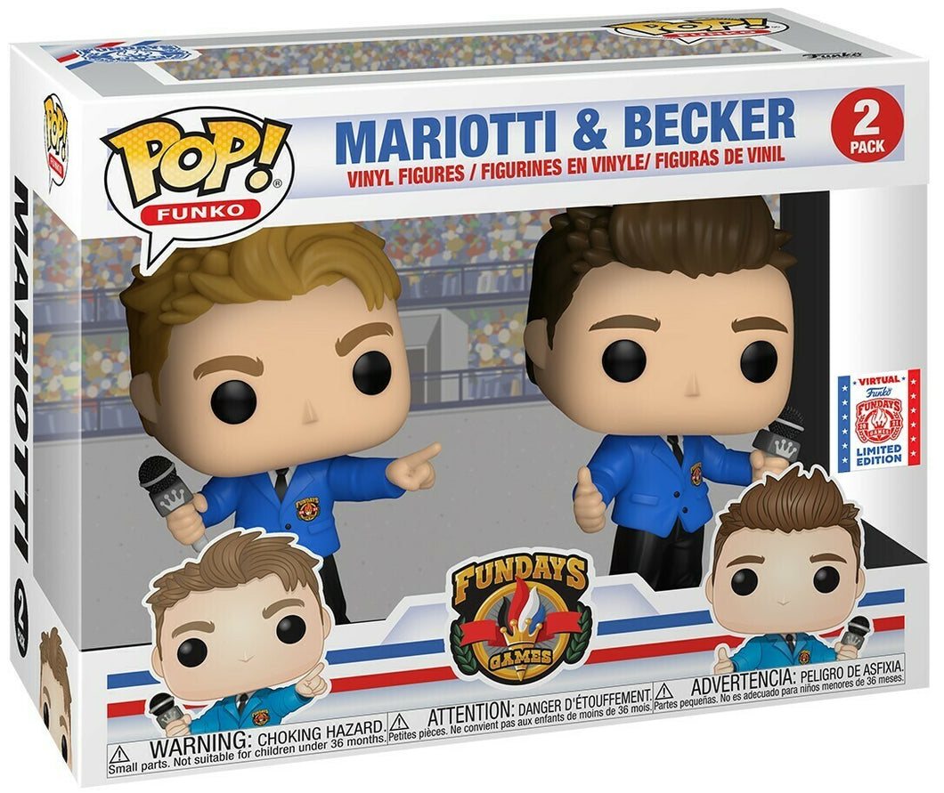 Funko POP! Funday Games 2021 Mariotti and Becker 2 Pack