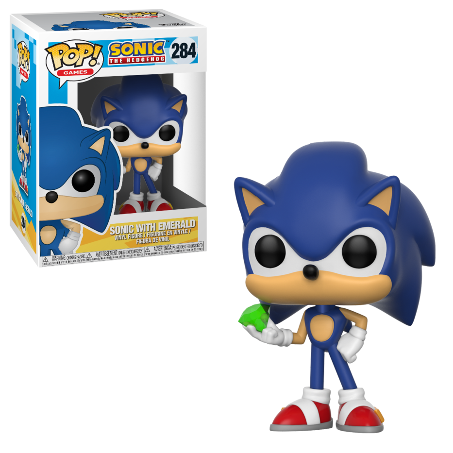 Funko POP! Games Sonic The Hedgehog with Emerald 