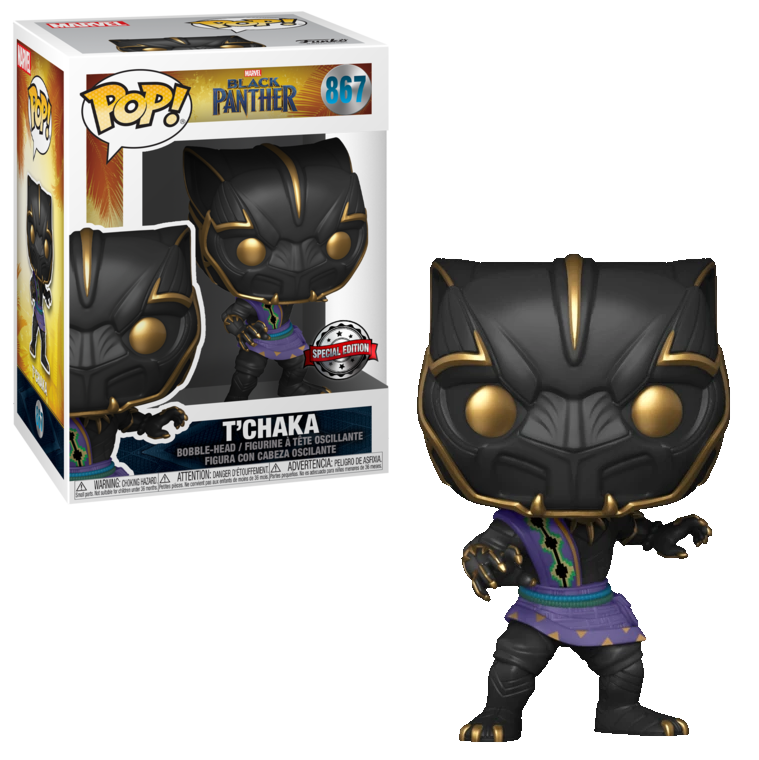 Funko POP! Marvel Black Panther T'Chaka Exclusive