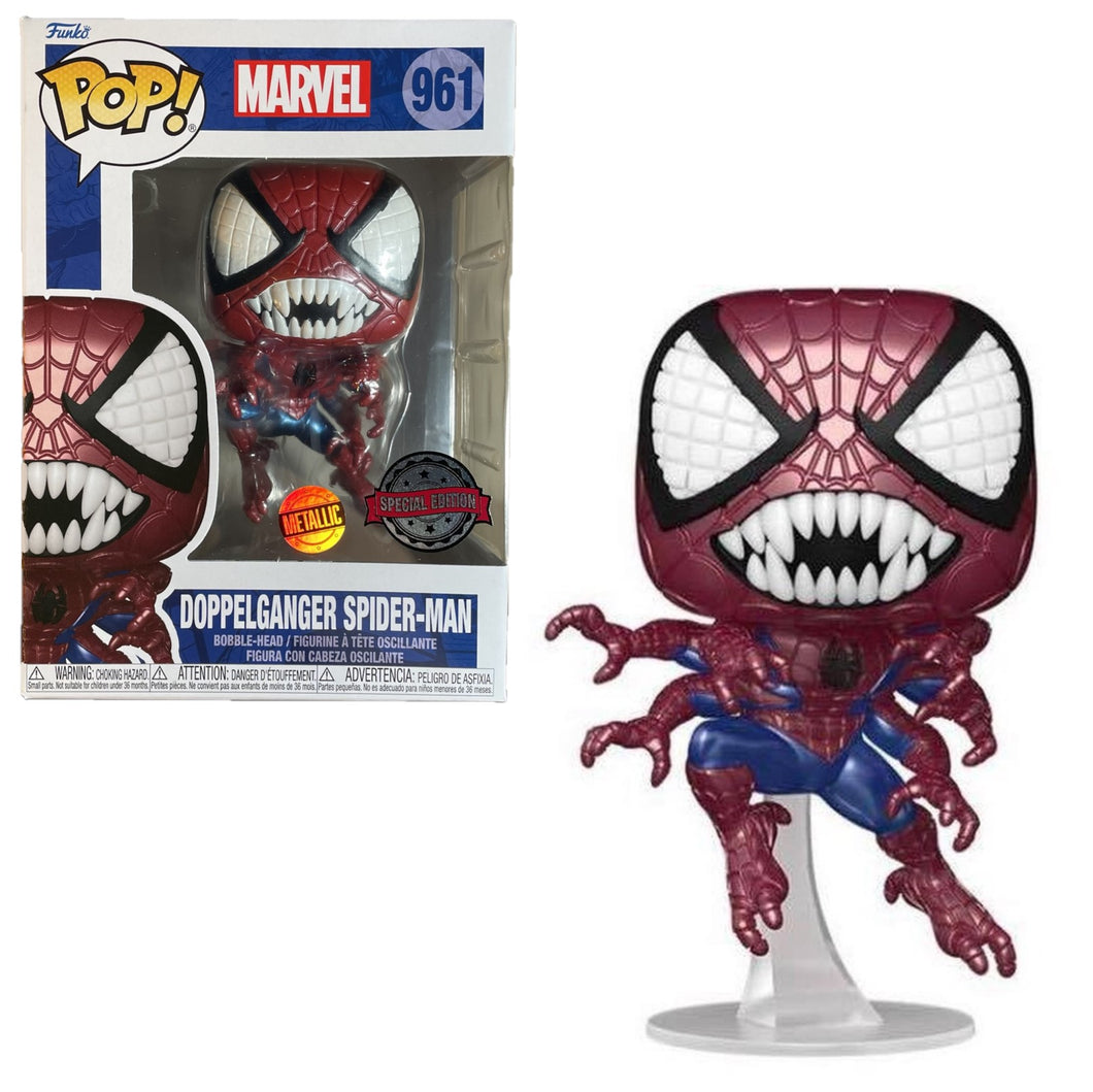 Funko POP! Marvel Doppelganger Spider-Man Metallic Exclusive
