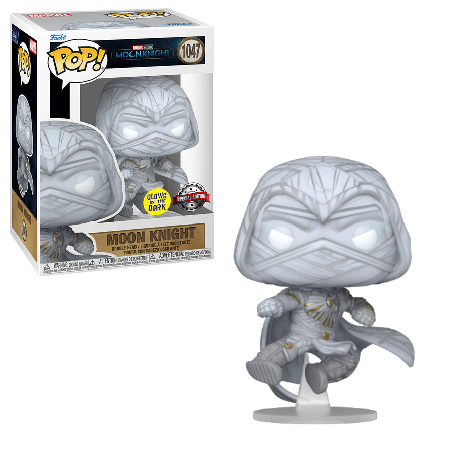 Funko POP! Marvel Moon Knight Jumping Glow in the Dark Exclusive