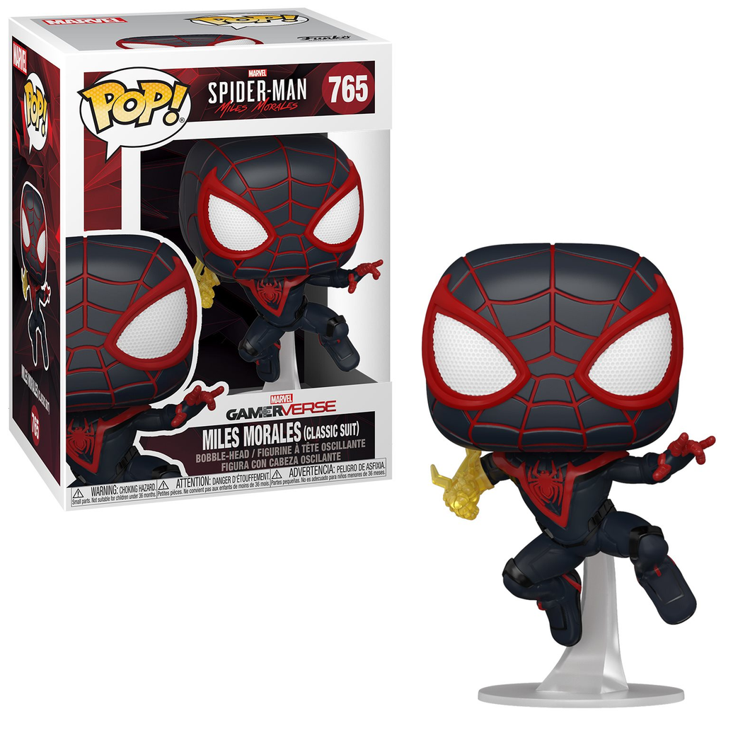 Funko POP! Marvel Spider Man Miles Morales Classic Suit Regular