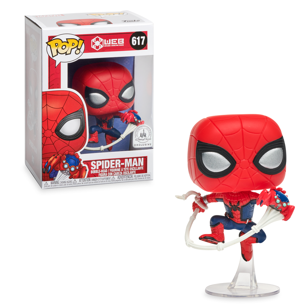 Funko POP! Marvel W.E.B. Spider Man Disney Parks Exclusive