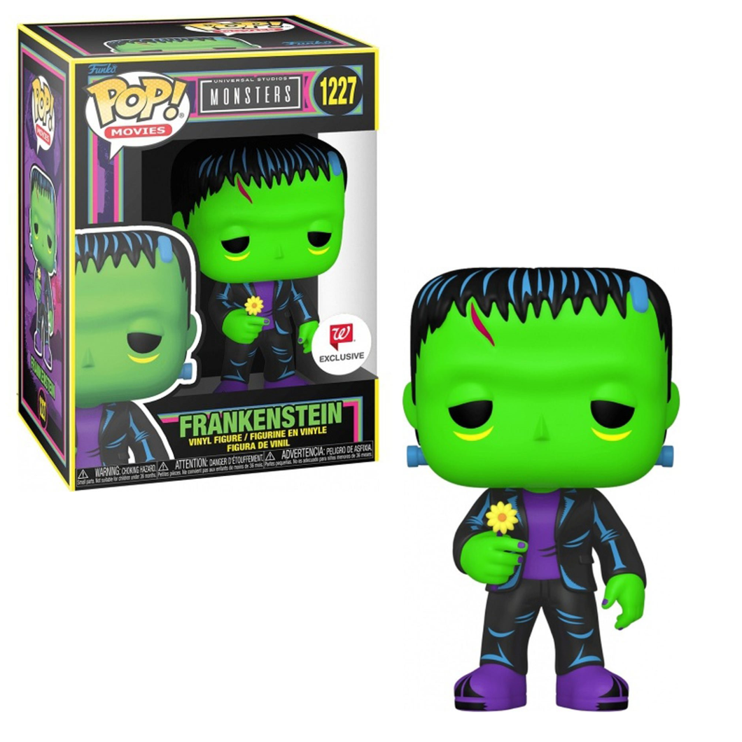 Funko POP! Movies Universal Monsters Frankenstein Blacklight Walgreens Exclusive